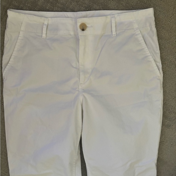 LOFT Perfect Straight white pants size 10 Tall - Picture 6 of 7